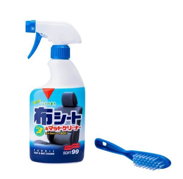 Спрей для очищення тканини SOFT99 Fabric Seat & Mat Cleaner 02080 фото