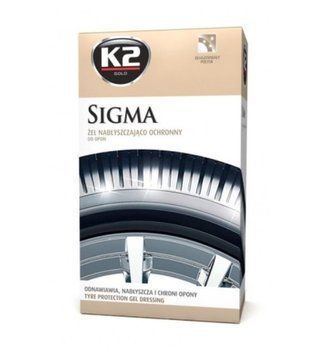 Гель для полірування та догляду за шинами K2 Sigma безбарвний 500 мл K20456 фото
