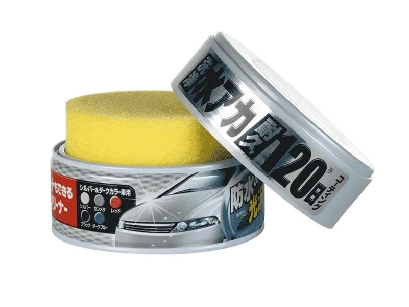 М'який віск SOFT99 Coating & Cleaning Wax Silver & Dark 00288 фото