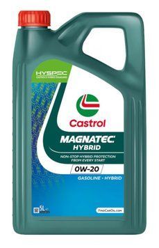 Олива моторна CASTROL MAGNATEC HYBRID 0W-20 5л MAGNATEC HYBRID 0W-20 4X5L CS 0W20 M H 5L фото