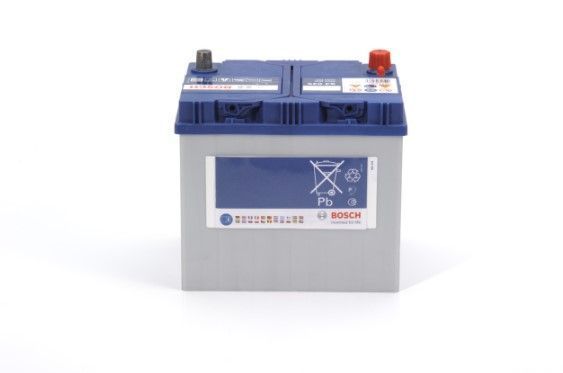 BOSCH Акумуляторна батарея 60А АКБ BOSCH S4 ASIA ЛІВ [+] 12V 60AH 540A 232*173*225 BO 0092S40250 фото