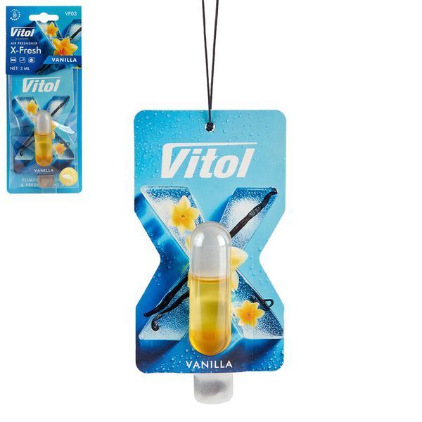 Освіжувач повітря Vitol X-Fresh Vanilla VF03 фото