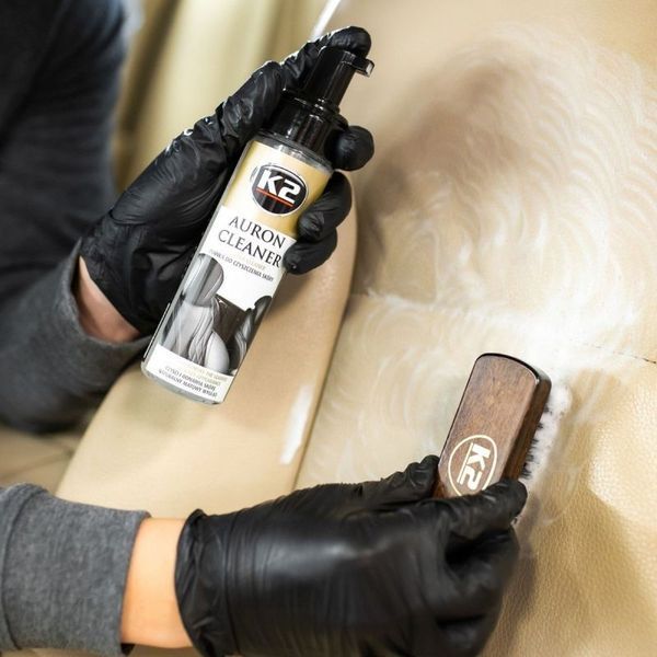 Щітка K2 Auron Brush для очищення шкіряної та тканинної оббивки K20619 фото
