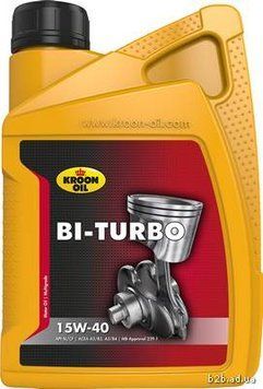 KROON OIL Олива моторна BI-TURBO 15W-40 1л МИНЕР BI-TURBO 15W40 1L (API SL/CF, ACEA A3/B3, A3/B4, MB 229.1) KL 00215 фото