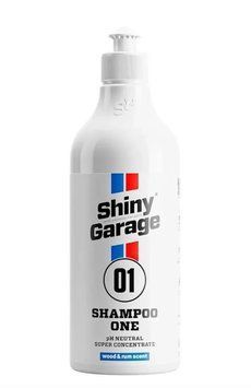 Шампунь для ручної мийки авто Shiny Garage Shampoo One, 0.5л 000412 фото