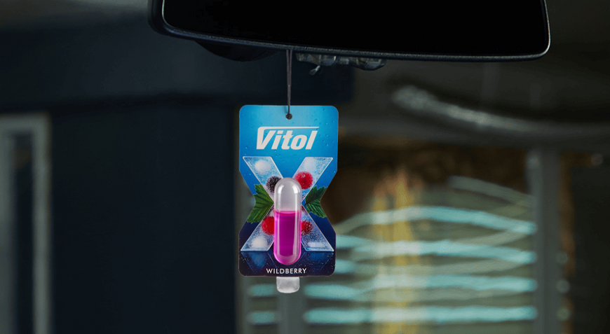 Освіжувач повітря Vitol X-Fresh Wildberry VF04 фото