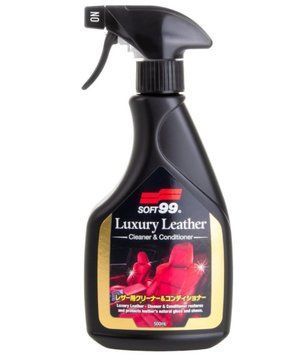 Очищувач та кондиціонер для шкіри у спреї SOFT99 Luxury Leather, 500 мл 10335 фото