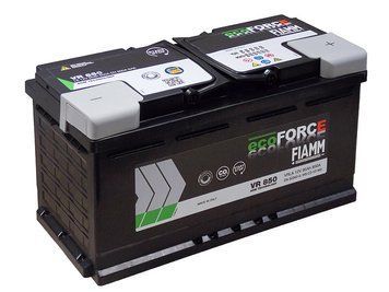 FIAMM Акумуляторна батарея 95А АКБ FIAMM ECOFORCE AGM (VR850) ПРАВ [+] 12V 95AH 850A 353*175*190 / START-STOP FIM 7906202 фото